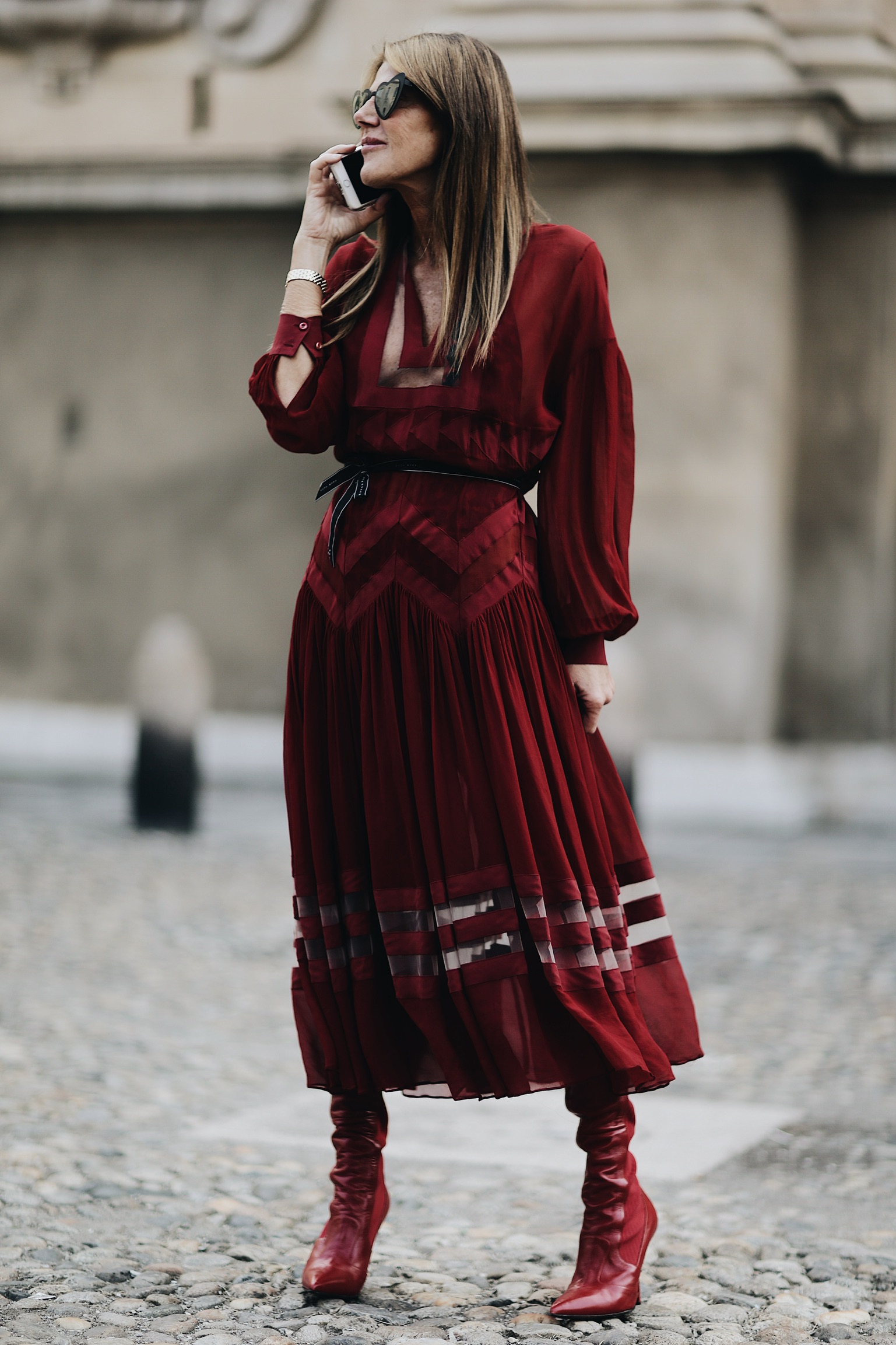 Street Style Milan Fashion Week SS18: Anna Dello Russo