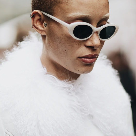 Street Style during Paris Fashion Week: Adwoa Aboah