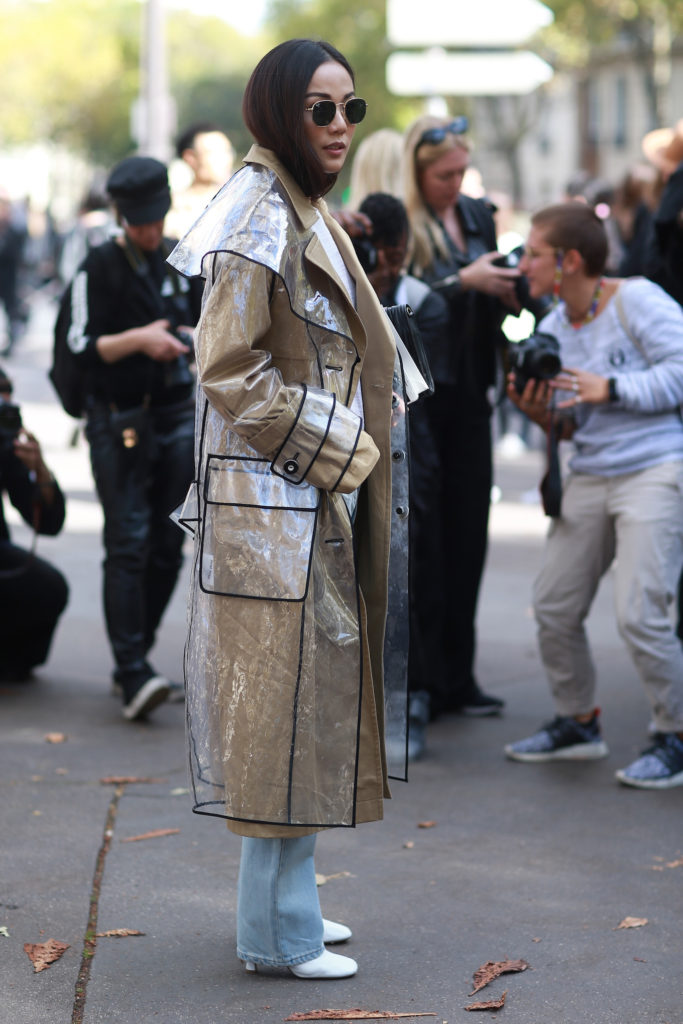 Street Style during Paris Fashion Week