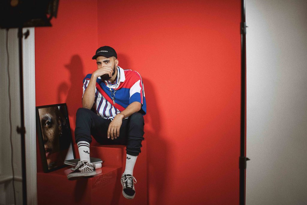 Jean-Claude Mpassy from New Kiss on the Blog wearing Tommy Hilfiger SS18
