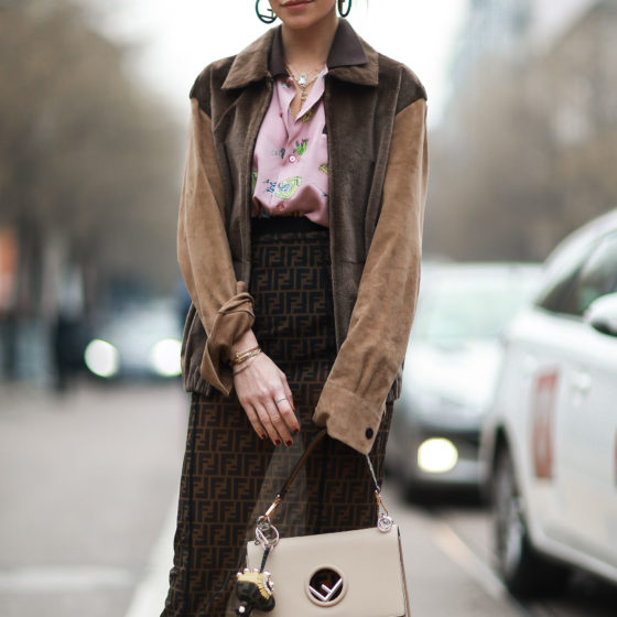 Street Style from Milan Fashion Week AW18: Caro Daur