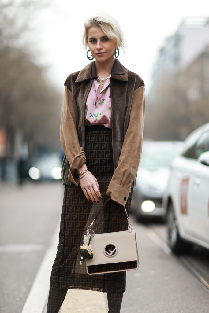 Street Style from Milan Fashion Week AW18: Caro Daur