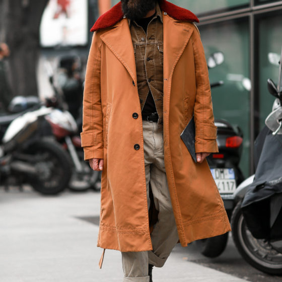 Street Style from Milan Fashion Week AW18: Yilmaz Aktepe