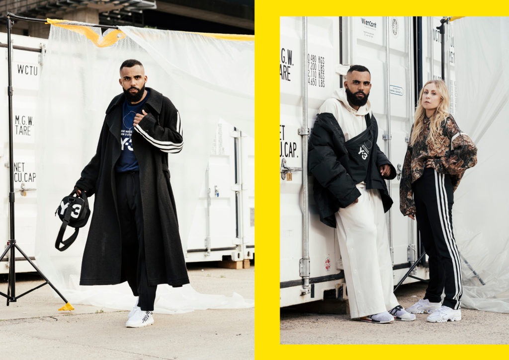 Y-3 AW18 Lookbook | Creative Director: Jean-Claude Mpassy