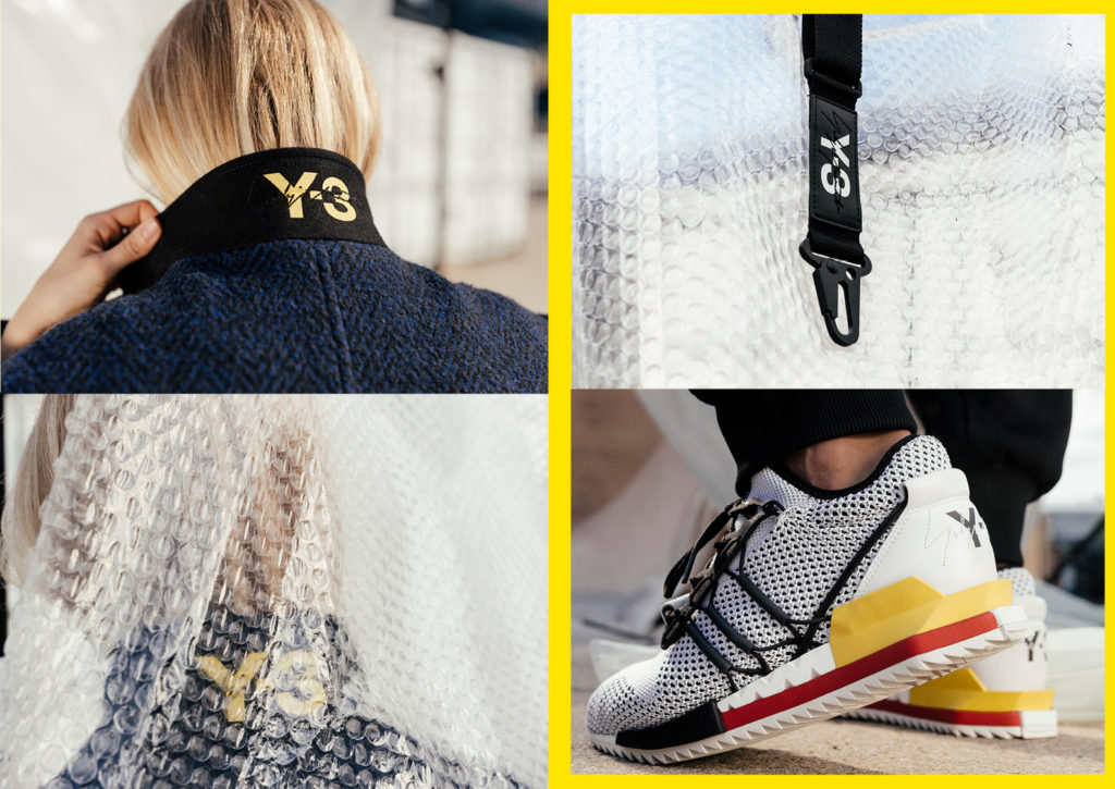 Y-3 AW18 Lookbook | Creative Director: Jean-Claude Mpassy