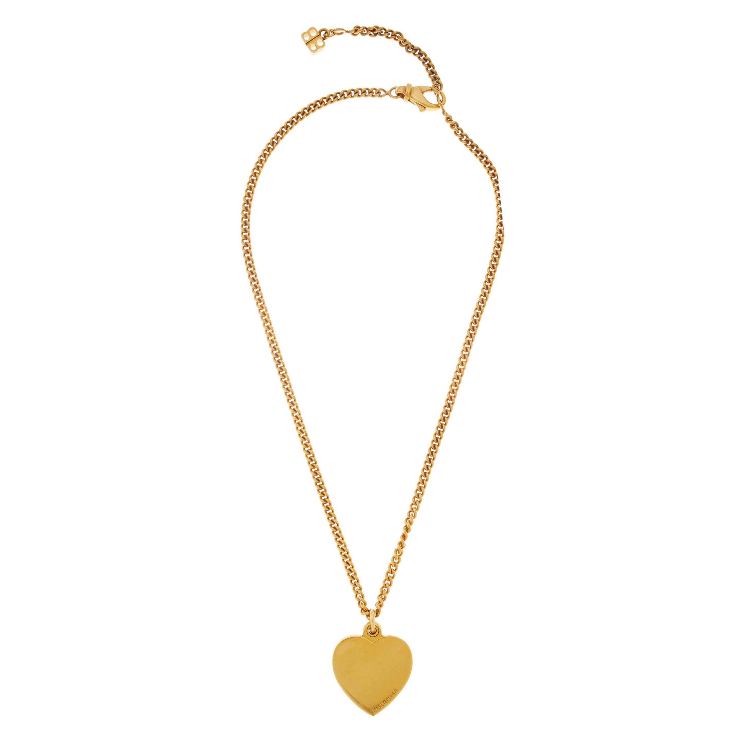 Balenciaga Heart Necklace