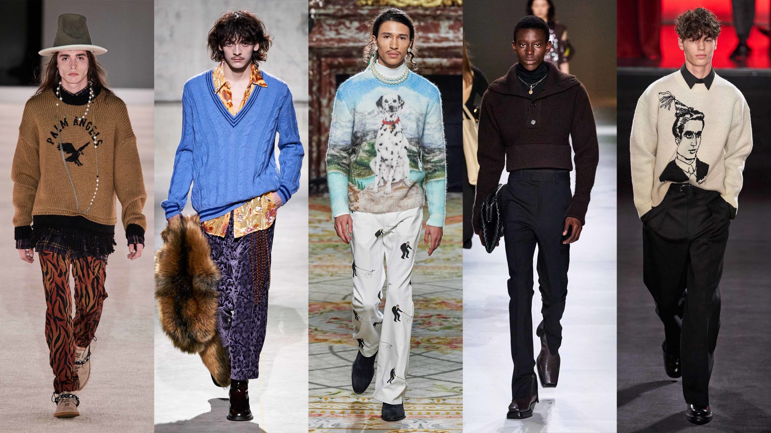 Herbst/Winter 2020 Pullover-Trends für Männer
